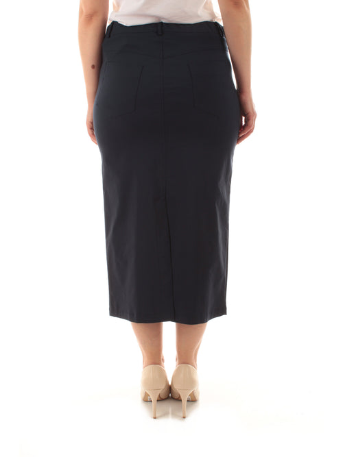 Marina Talia gonna tubino da donna blu