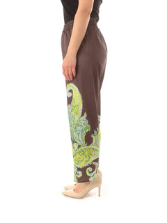 Marina Rinaldi Sport WILSON pantalone cropped da donna cioccolato