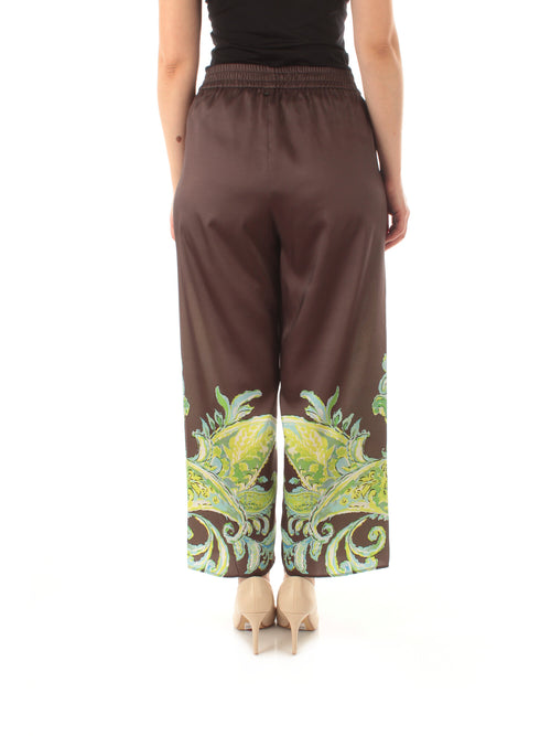 Marina Rinaldi Sport WILSON pantalone cropped da donna cioccolato
