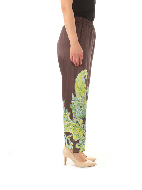 Marina Rinaldi Sport WILSON pantalone cropped da donna cioccolato