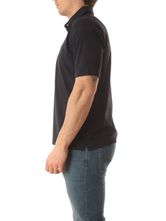 Herno polo in spring ultralight scuba da uomo blu
