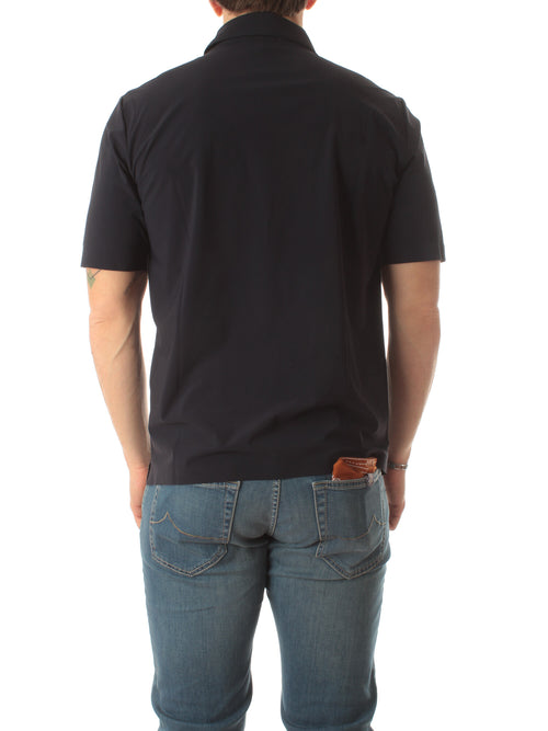 Herno polo in spring ultralight scuba da uomo blu