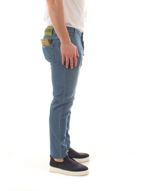 Jacob Cohen LENNY jeans slim fit da uomo light blue