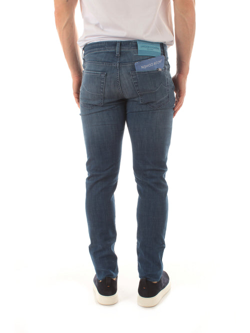 Jacob Cohen NICK jeans super slim fit da uomo light blue