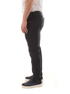 Jacob Cohen pantaloni scott cropped carrot slim da uomo navy blue