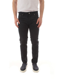 Jacob Cohen pantaloni scott cropped carrot slim da uomo navy blue