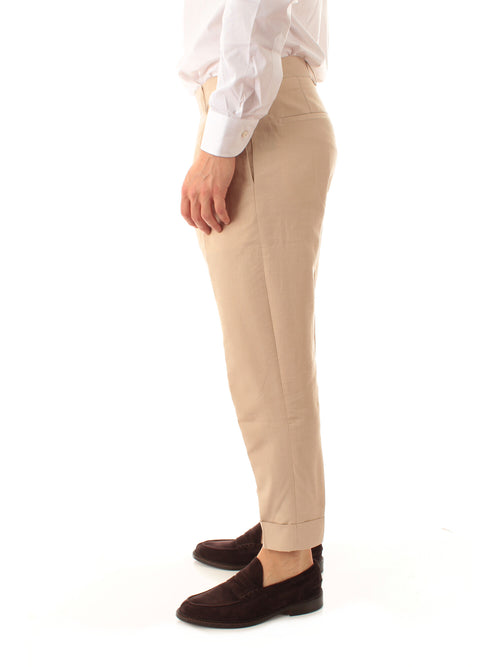 Berwich pantalone chiaia beige da uomo