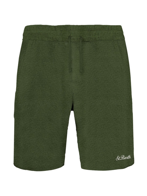 Mc2 Saint Barth RANDLE SPONGE bermuda da uomo TERRY SB 52 EMB
