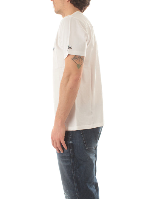 MC2 Saint Barth TSHIRT MAN in cotone da uomo CPT GOTH WATCH 01N