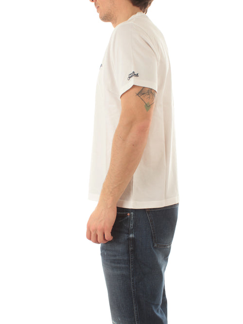 Mc2 Saint Barth PORTOFINO T-shirt da uomo GIN GIN 01N EMB