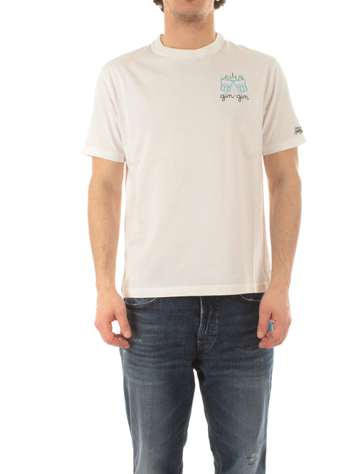 Mc2 Saint Barth PORTOFINO T-shirt da uomo GIN GIN 01N EMB