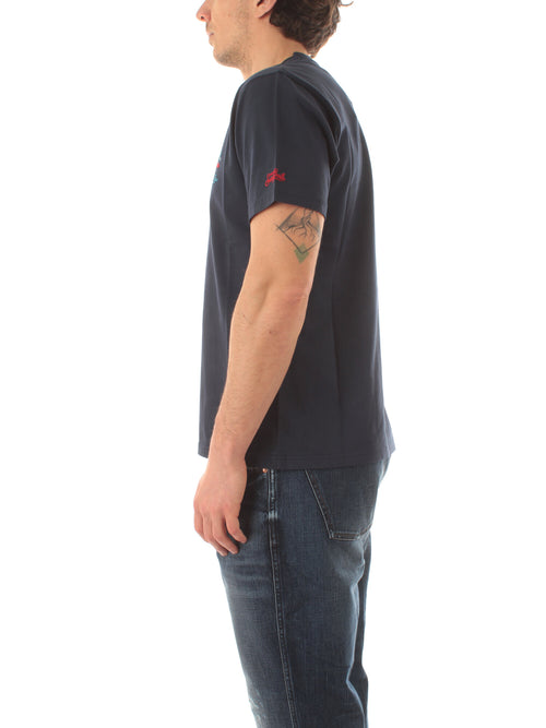 Mc2 Saint Barth PORTOFINO T-shirt da uomo BRILLO SENZA BERE 61EMB