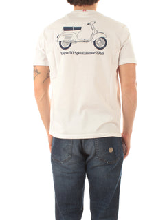 MC2 Saint Barth TSHIRT MAN in cotone da uomo SBARTH VESPA 01N