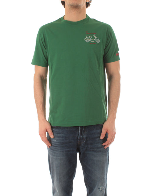 MC2 Saint Barth TSHIRT MAN in cotone da uomo VESPA SUMMER MOOD 51 EMB