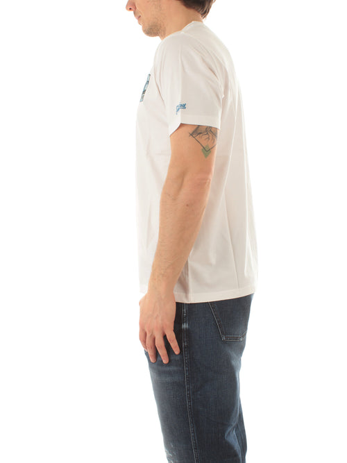 MC2 Saint Barth TSHIRT MAN in cotone da uomo GIN MARE DENTRO 01N EMB