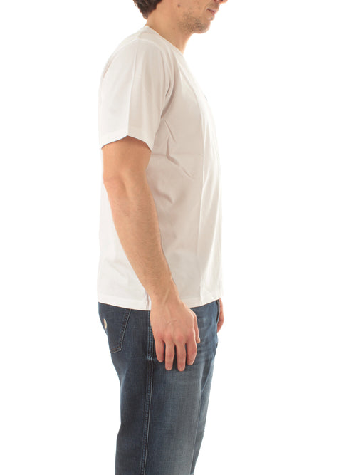MC2 Saint Barth TSHIRT MAN in cotone da uomo GIN MARE DENTRO 01N EMB
