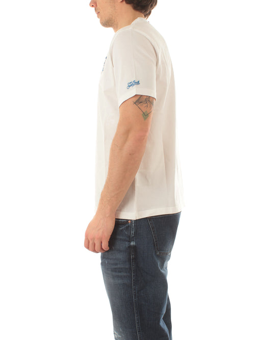 Mc2 Saint Barth PORTOFINO T-shirt da uomo POTREMMO TEQUILA 01N EMB