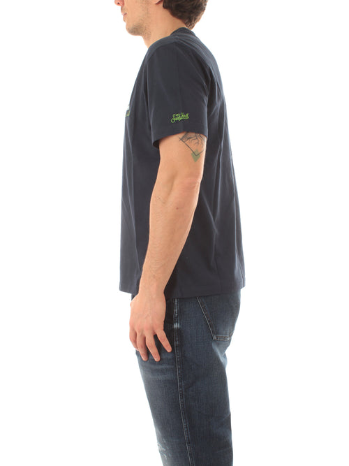 MC2 Saint Barth TSHIRT MAN in cotone da uomo SOCIAL MOJITO 61 EMB