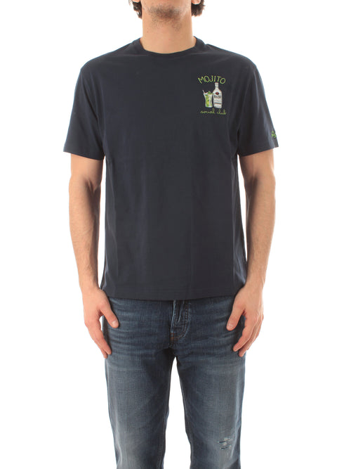 MC2 Saint Barth TSHIRT MAN in cotone da uomo SOCIAL MOJITO 61 EMB