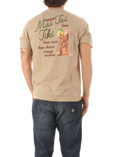 MC2 Saint Barth TSHIRT MAN in cotone da uomo DRINK TIKI 10H