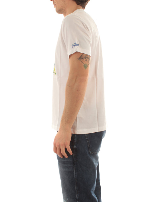 MC2 Saint Barth TSHIRT MAN in cotone da uomo GINTLEMAN 01N