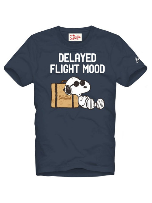 MC2 Saint Barth TSHIRT MAN in cotone da uomo SNOOPY FLIGHT MOOD 61