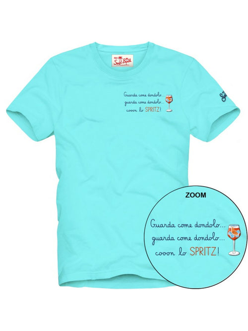 Mc2 Saint Barth PORTOFINO T-shirt da uomo DONDOLO SPRITZ 56 EMB
