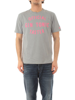 MC2 Saint Barth TSHIRT MAN in cotone da uomo GIN TONIC TASTER 15