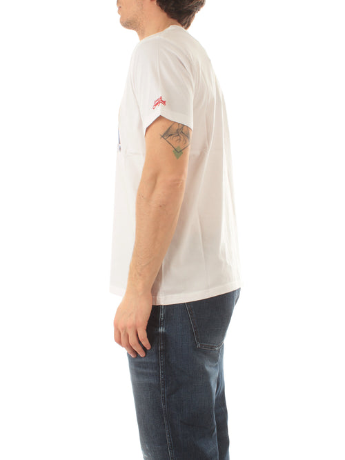 MC2 Saint Barth TSHIRT MAN in cotone da uomo SAPORE SCOOTER 01N EMB