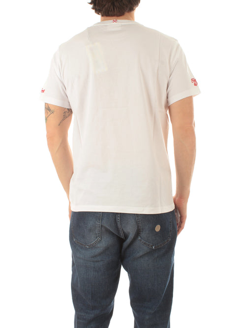 MC2 Saint Barth TSHIRT MAN in cotone da uomo SAPORE SCOOTER 01N EMB