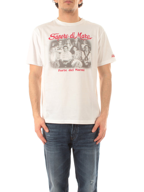 MC2 Saint Barth TSHIRT MAN in cotone da uomo SAPORE FOTO 01N