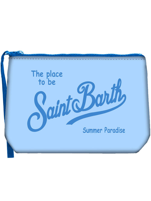Mc2 Saint Barth ALINE pochette in scuba da uomo 3117 azzurro