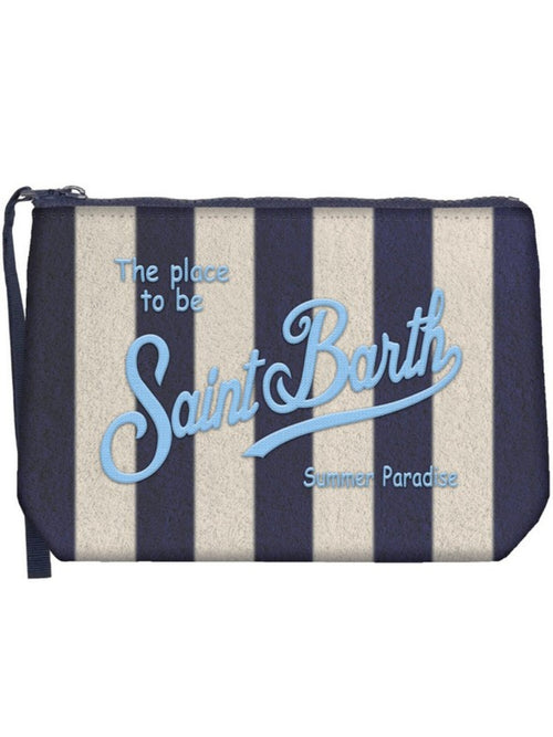 Mc2 Saint Barth ALINE SPONGE pochette in spugna da uomo TERRY STRIPES V 6110 EMB