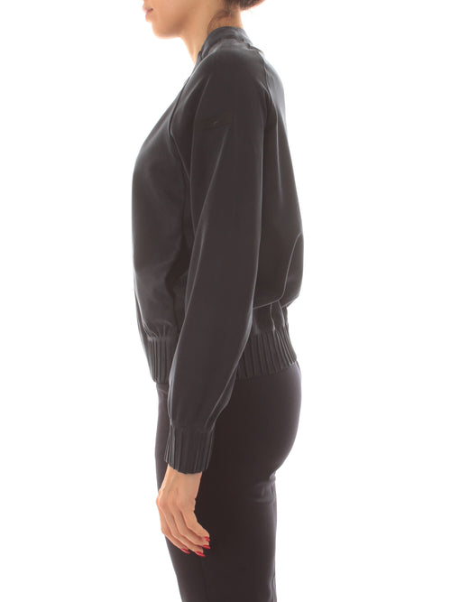 RRD-Roberto Ricci Designs Cupro Full Zip Wom Fleece da donna blue black