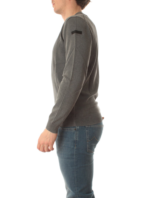 RRD-Roberto Ricci Designs techno wash round 16 knit da uomo grey