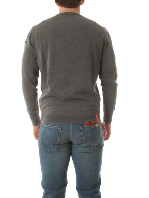 RRD-Roberto Ricci Designs techno wash round 16 knit da uomo grey