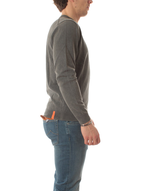 RRD-Roberto Ricci Designs techno wash round 16 knit da uomo grey