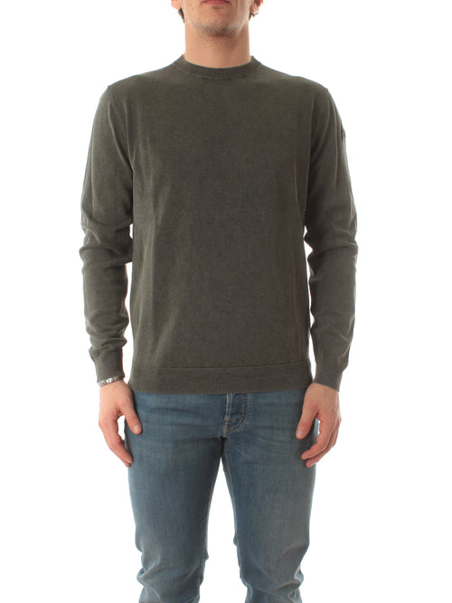 RRD-Roberto Ricci Designs techno wash round 16 knit da uomo forest green