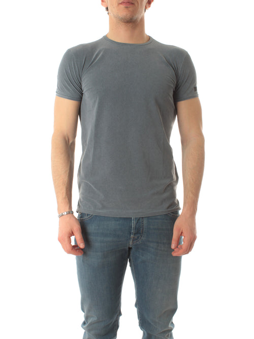 RRD-Roberto Ricci Designs Techno Wash Piquè T-shirt da uomo blue black
