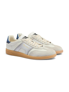 Santoni DBS Oly sneaker da uomo bianco/grigio/blu