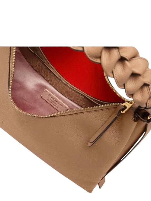 Coccinelle BOHEME MEDIUM borsa da donna skin/gazpacho