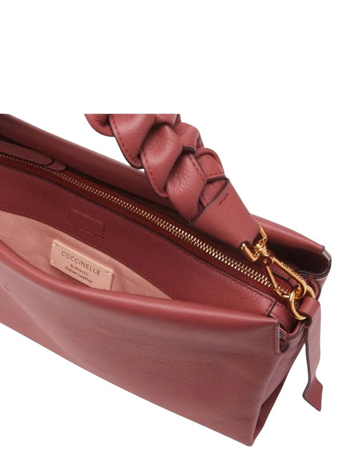 Coccinelle BOHEME MEDIUM borsa da donna sangria/skin