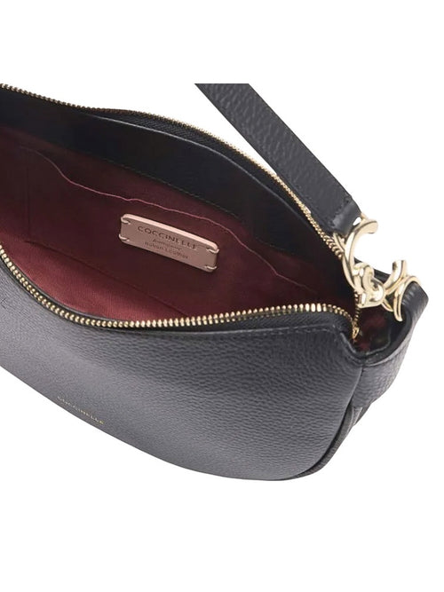 Coccinelle C-Easy small borsa da donna in pelle noir