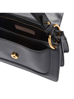 Coccinelle C-ME CALF COCK borsa in pelle noir da donna