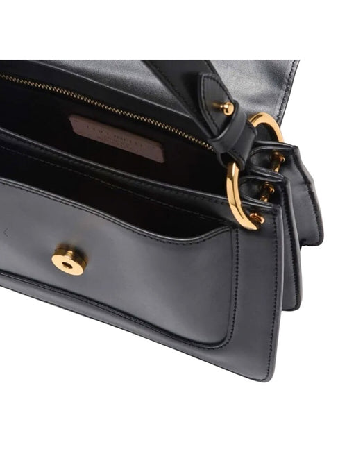 Coccinelle C-ME CALF COCK borsa in pelle noir da donna