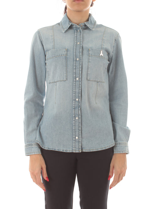 Patrizia Pepe camicia in denim da donna