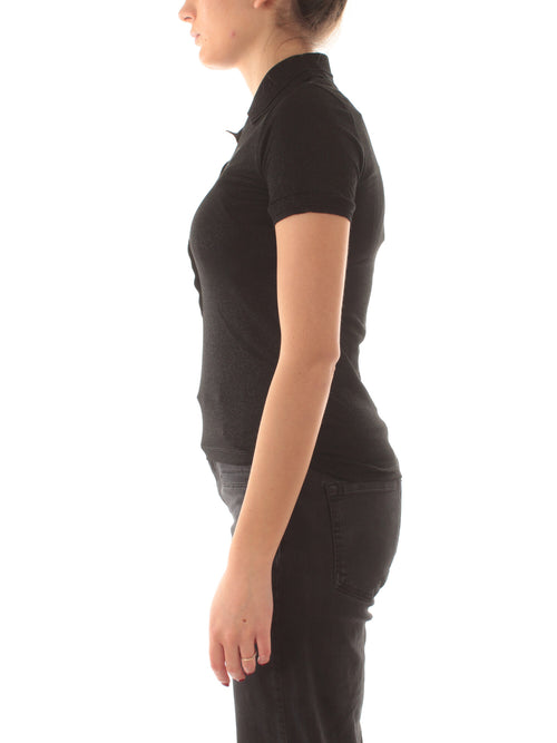 Patrizia Pepe T-shirt in maglia da donna nero