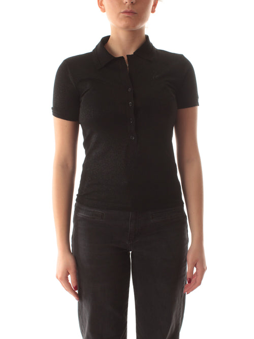 Patrizia Pepe T-shirt in maglia da donna nero