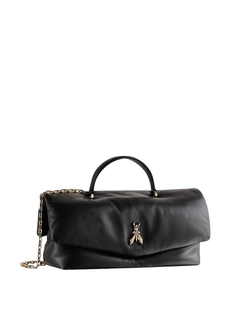 Patrizia Pepe borsa a tracolla Fly Bamby in pelle nero da donna