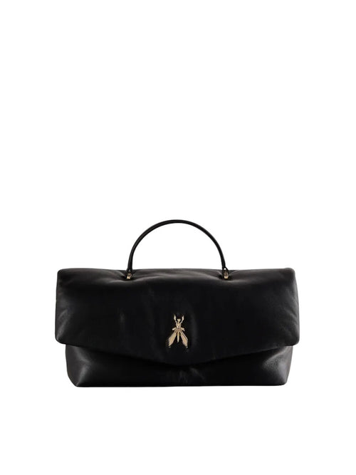 Patrizia Pepe borsa a tracolla Fly Bamby in pelle nero da donna